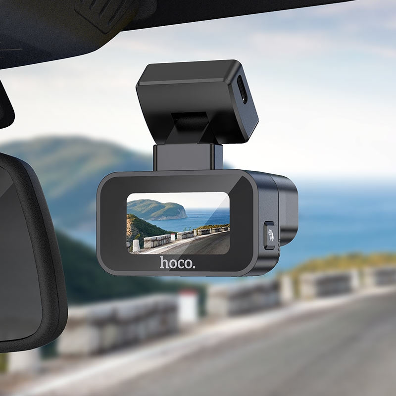 Hoco DV10 Mini 1.47'' Screen Dashcam 1080P Black
