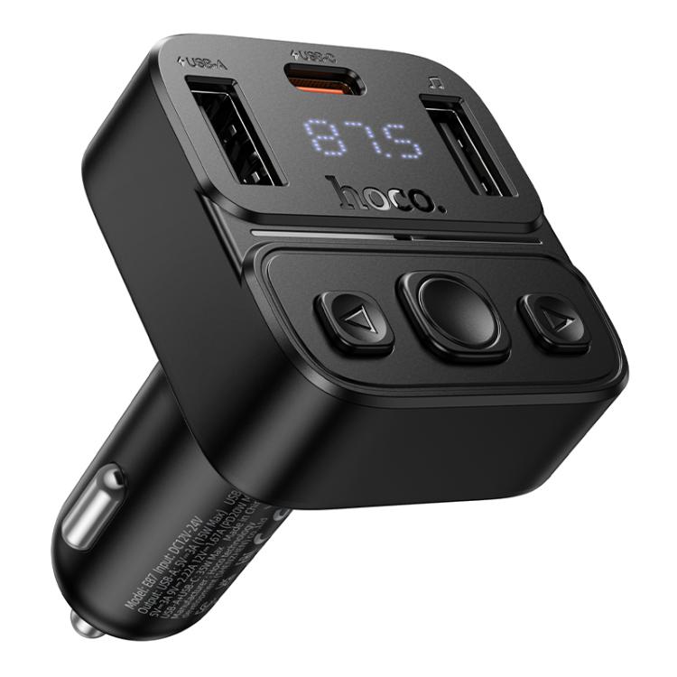 Hoco E87 In-Car 35W and PD Charger Bluetooth FM Transmitter