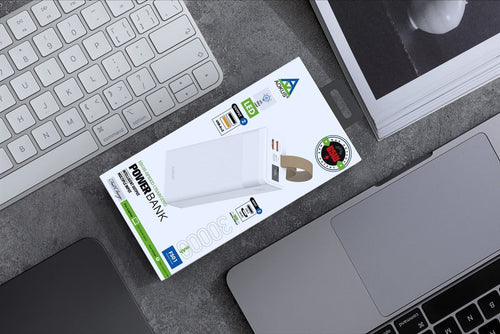 Aokus FS01 Fast Charging 65W Built In Table Lamp 30000mAh Power Bank White