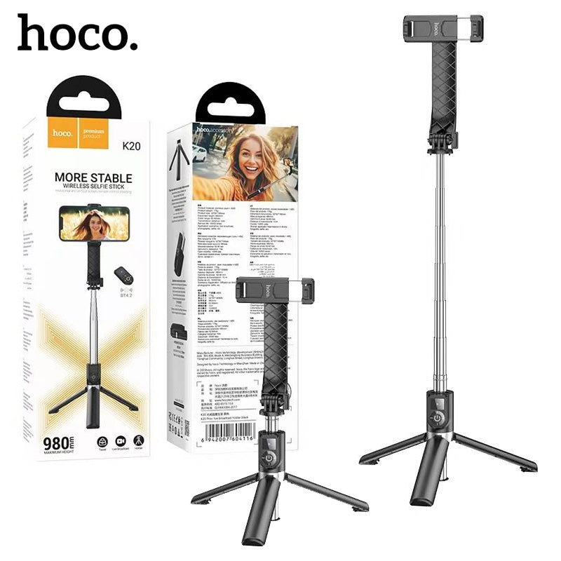 Hoco K20 Figure Mini Live Broadcast Tripod Selfie Stick