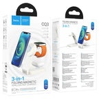 Hoco CQ3 Foldable 3in1 fast charger