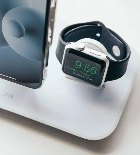 Mophie MFI 3in1 Wireless Magsafe Charger Stand White