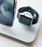 Mophie MFI 3in1 Wireless Magsafe Charger Stand White